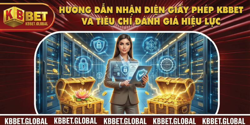 Hướng dẫn nhận diện giấy phép KBBET và tiêu chí đánh giá hiệu lực