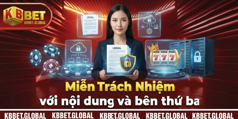Miễn Trách Nhiệm với nội dung và bên thứ ba