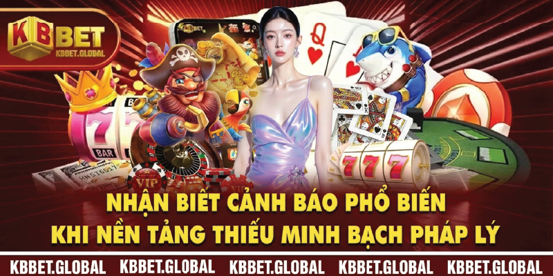 Nhận biết cảnh báo phổ biến khi nền tảng thiếu minh bạch pháp lý