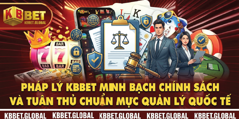 Pháp Lý KBBET minh bạch chính sách và tuân thủ chuẩn mực quản lý quốc tế