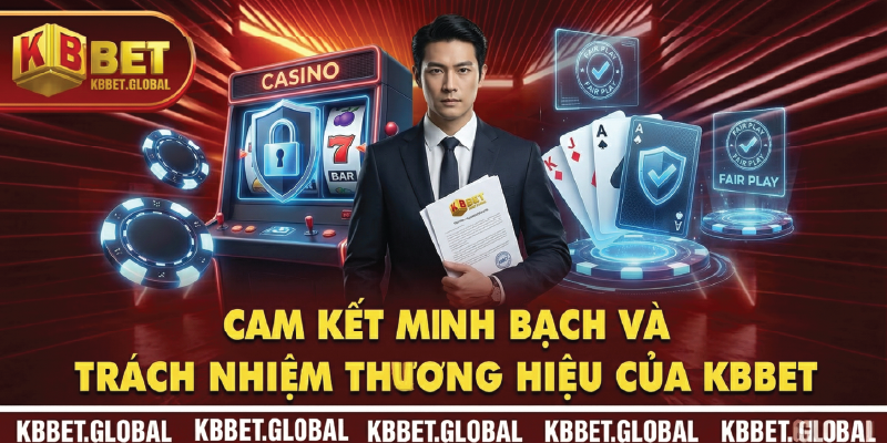 Cam kết minh bạch và trách nhiệm thương hiệu của KBBET